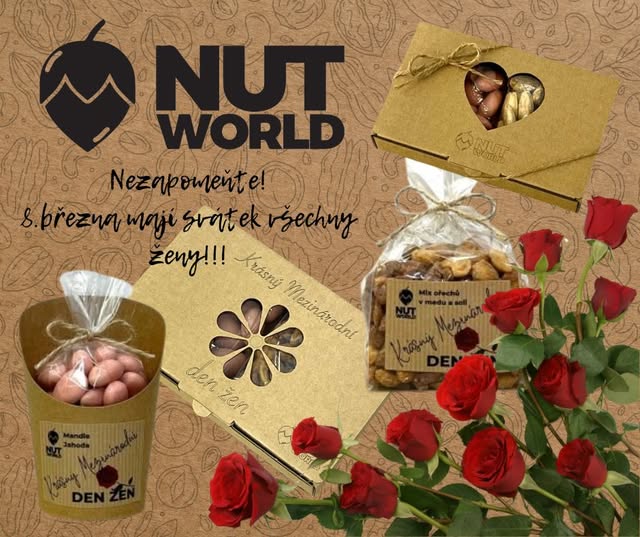 Nutworld MDŽ tipy na dárky